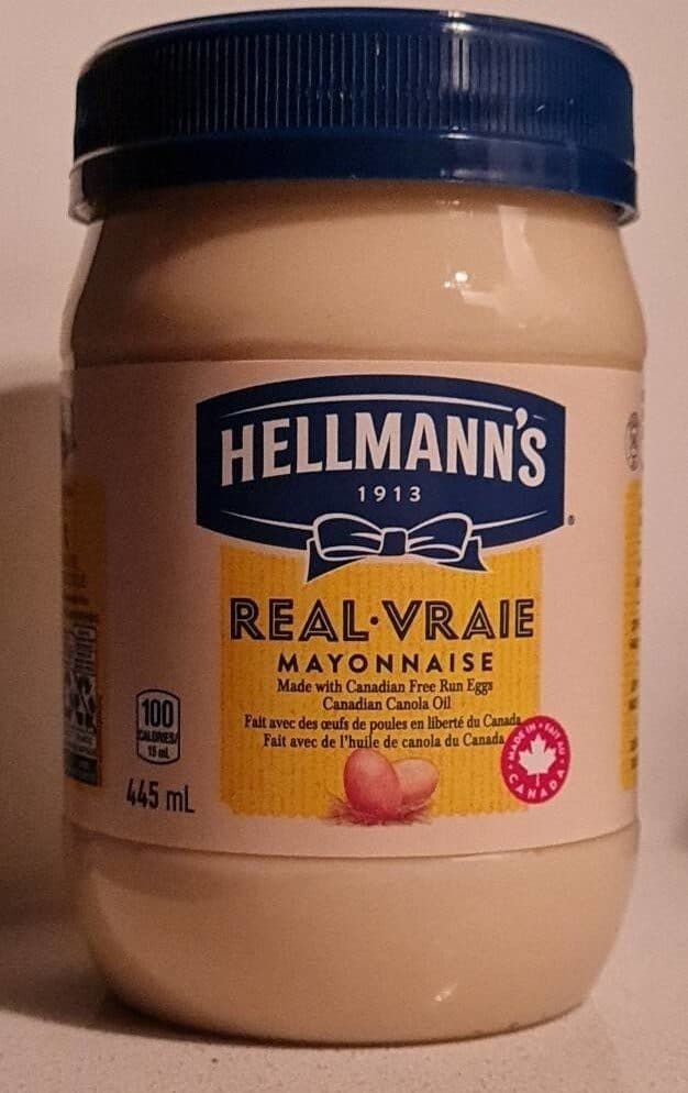 Hellmann's Real-vraie mayonnaise packshot