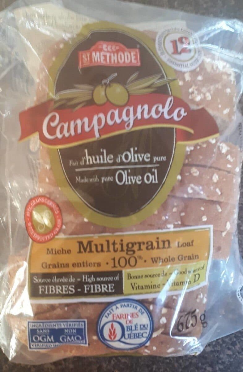 Campagnolo Campagnolo pain Multigrain grains entiers 100% packshot