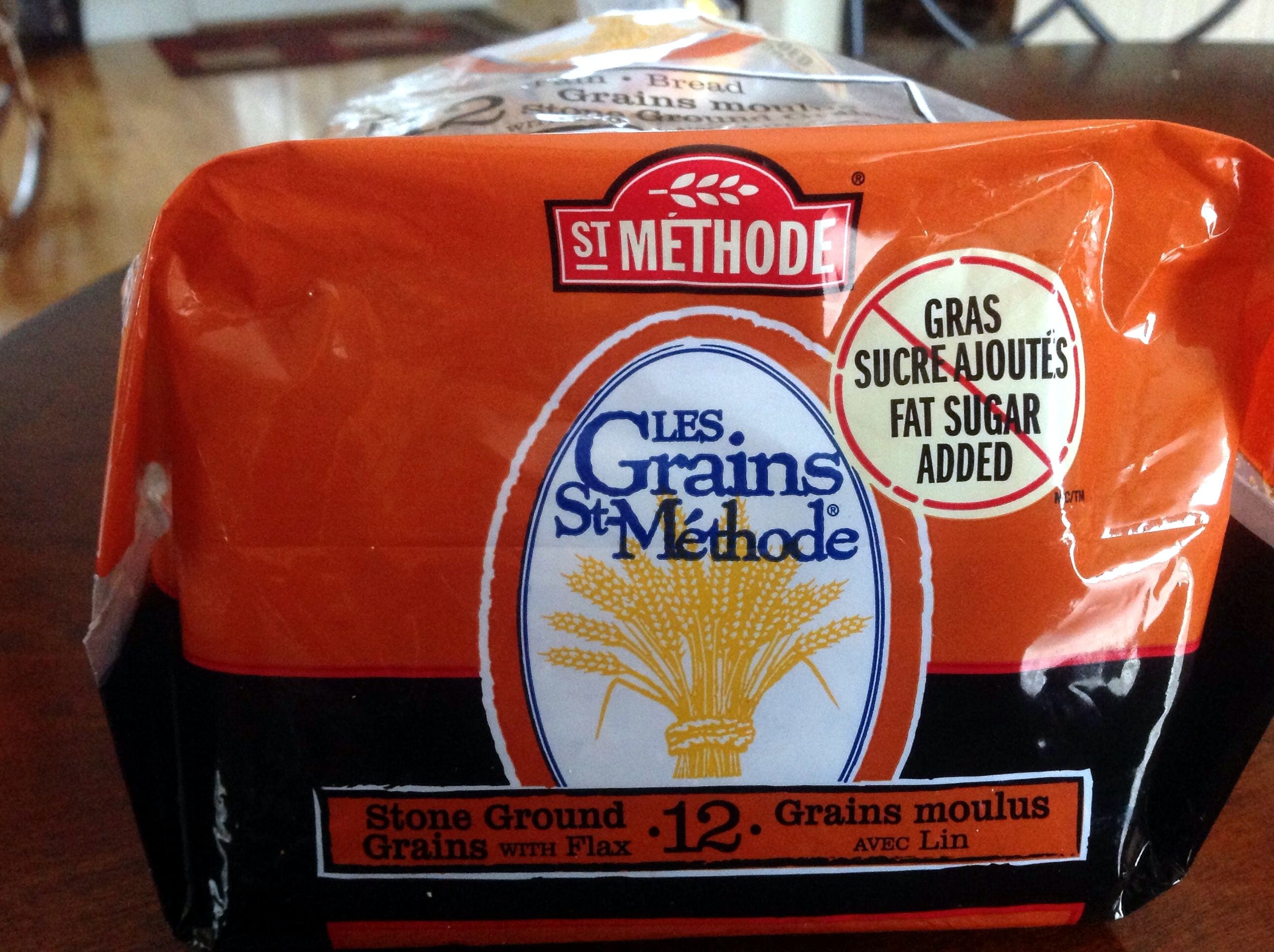 Les grains St-Méthode Pain 12 grains moulus (avec lin) packshot