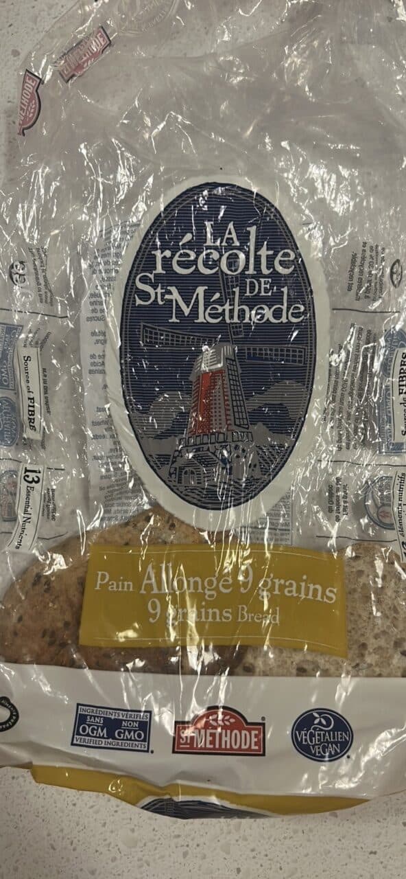 La récolte de St-Méthode 9 grains bread packshot