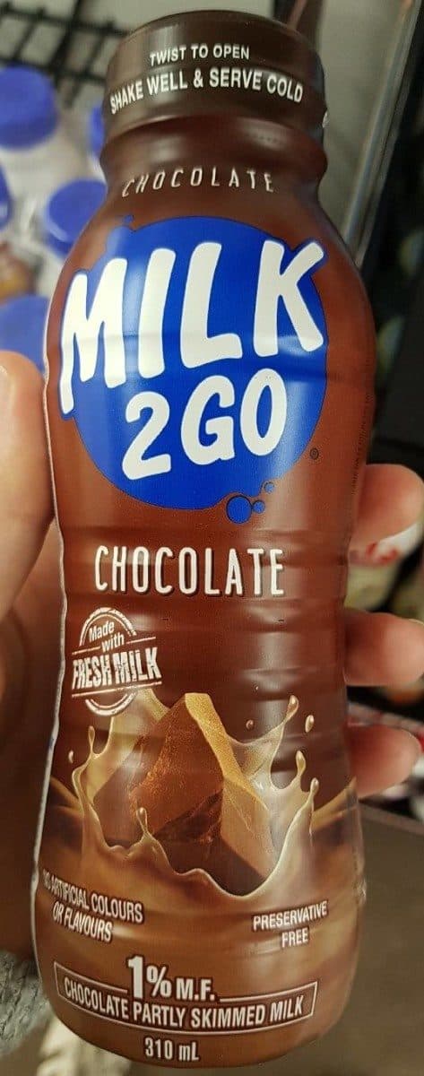 Open Food Facts Milk 2go chocolate packshot
