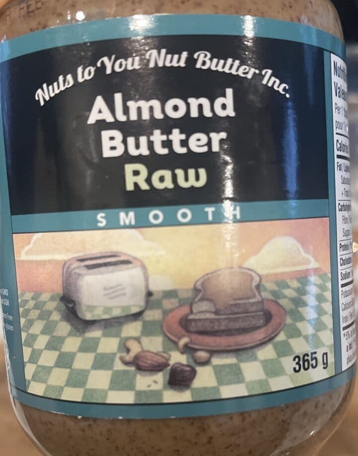 Nuts To You Nut Butter Almond butter packshot
