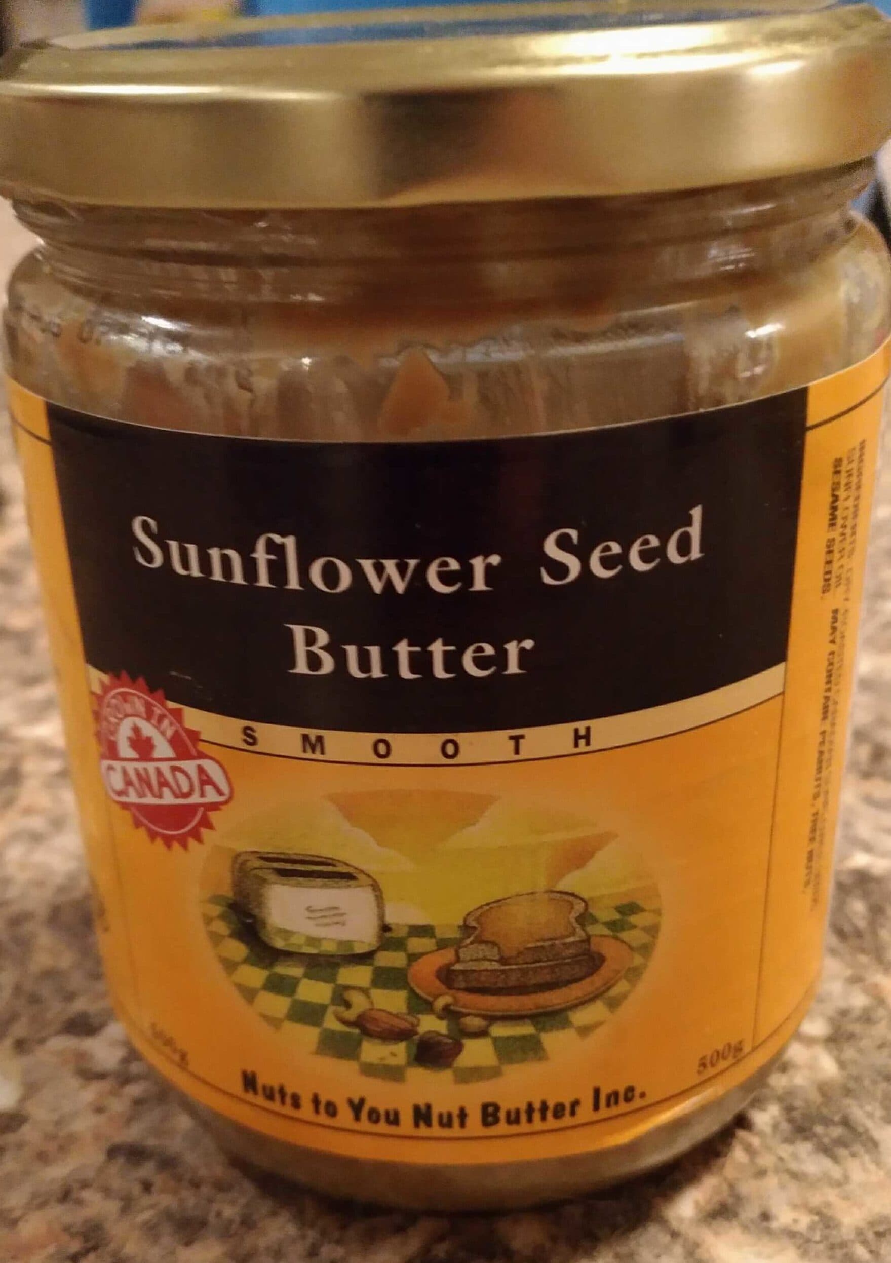Nuts to You Nut Butter Inc. Sunflower Seed Butter packshot