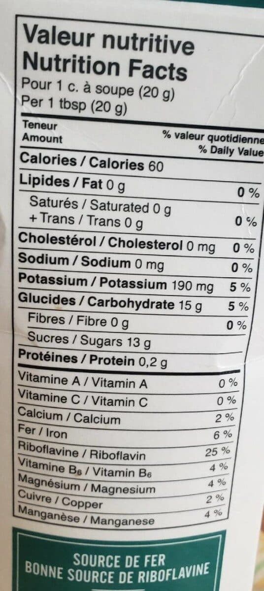 Grandma Mélasse qualité fantaisie packshot