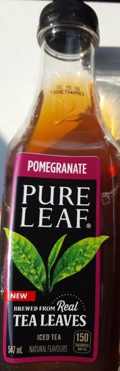 Open Food Facts Pomegranate iced tea packshot
