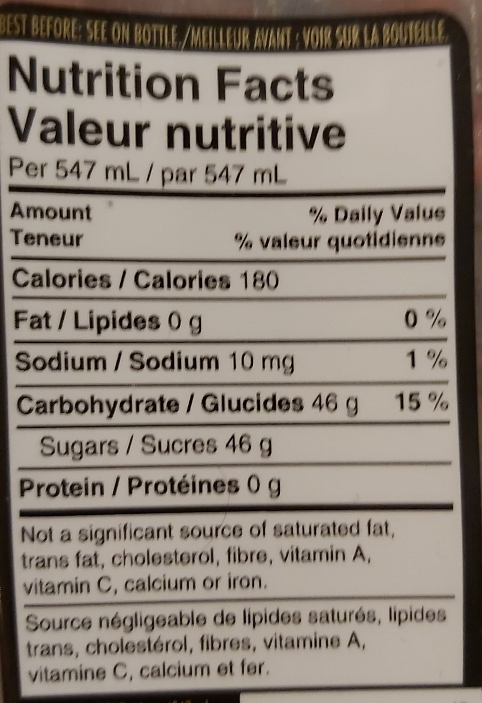 Open Food Facts Pure leaf packshot