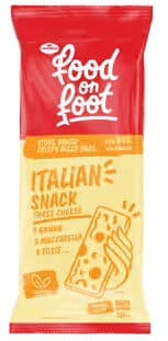Italian Snack With Cheese Food On Foot: Italian snack three cheeses packshot