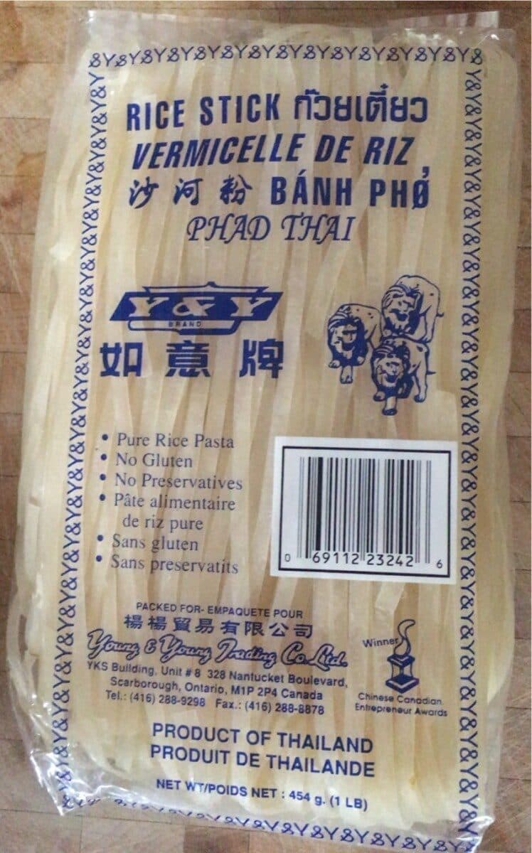 Y&Y Rice stick noodle packshot