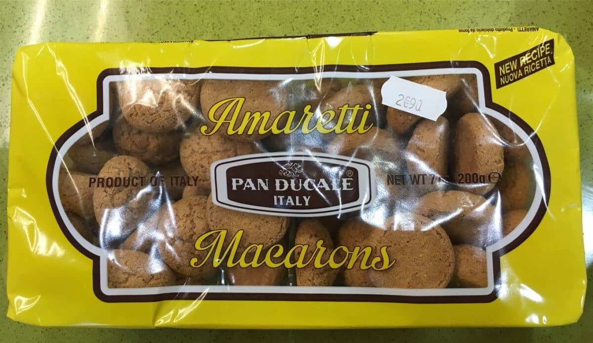 Open Food Facts Pan Ducale Amaretti Macarons packshot