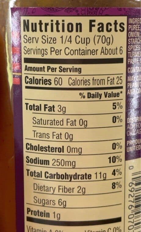 Patak's Mango Curry Simmer Sauce packshot