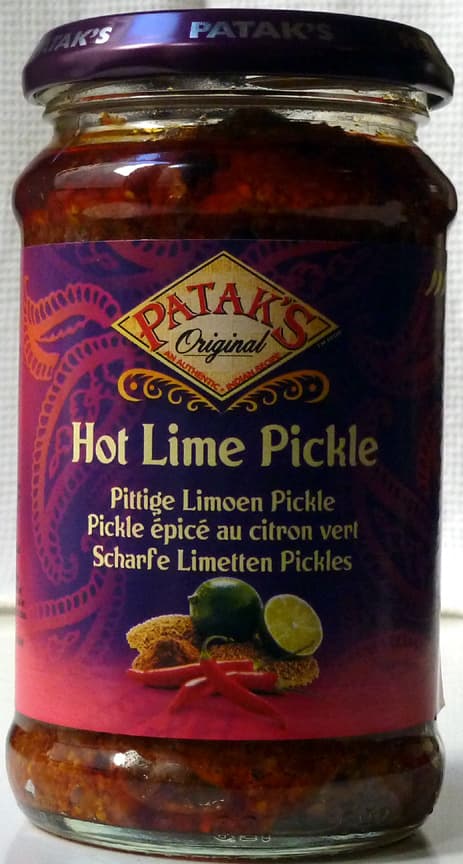 Patak's Hot Lime Pickle packshot