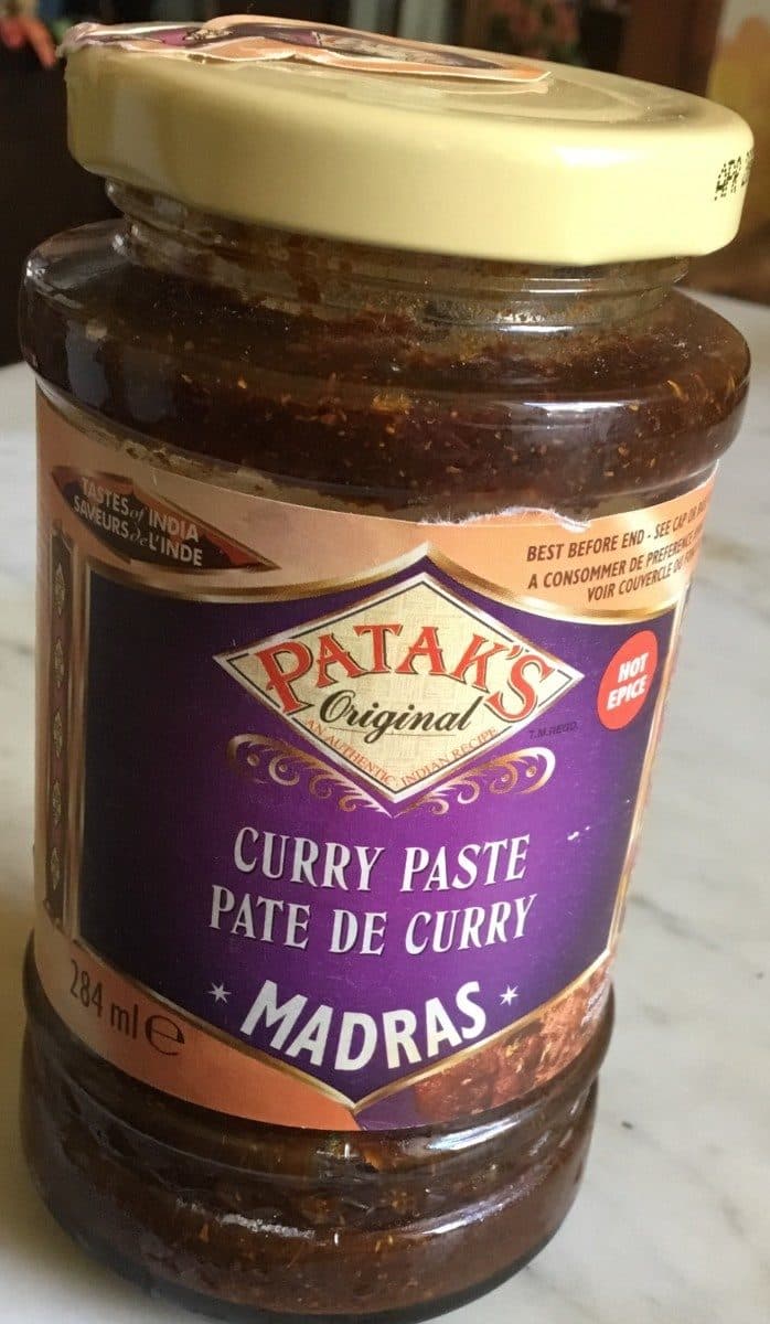 Patak's Pate de curry packshot
