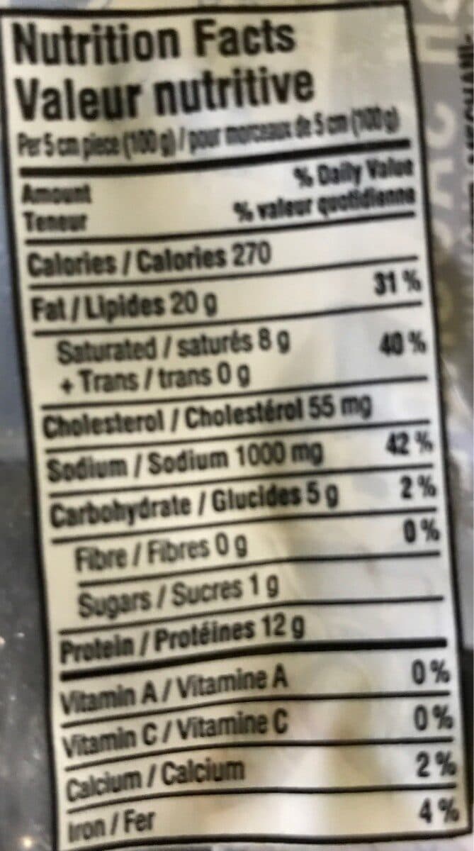 Open Food Facts Polish sausage packshot