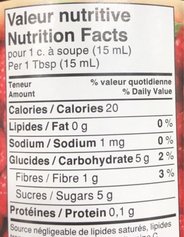Double Fruit Confiture Ultra Légère (framboises) packshot