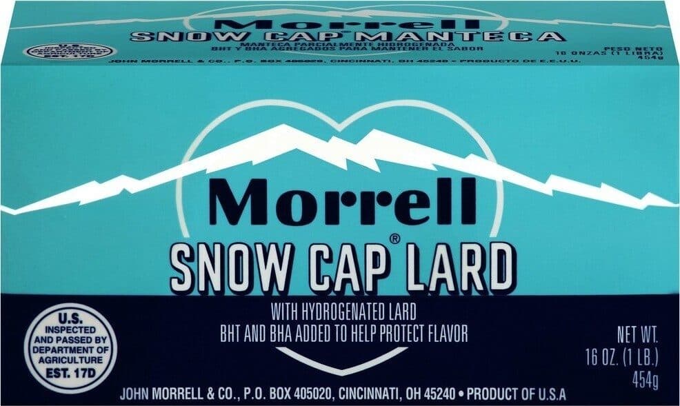 Morrell Snow cap lard packshot