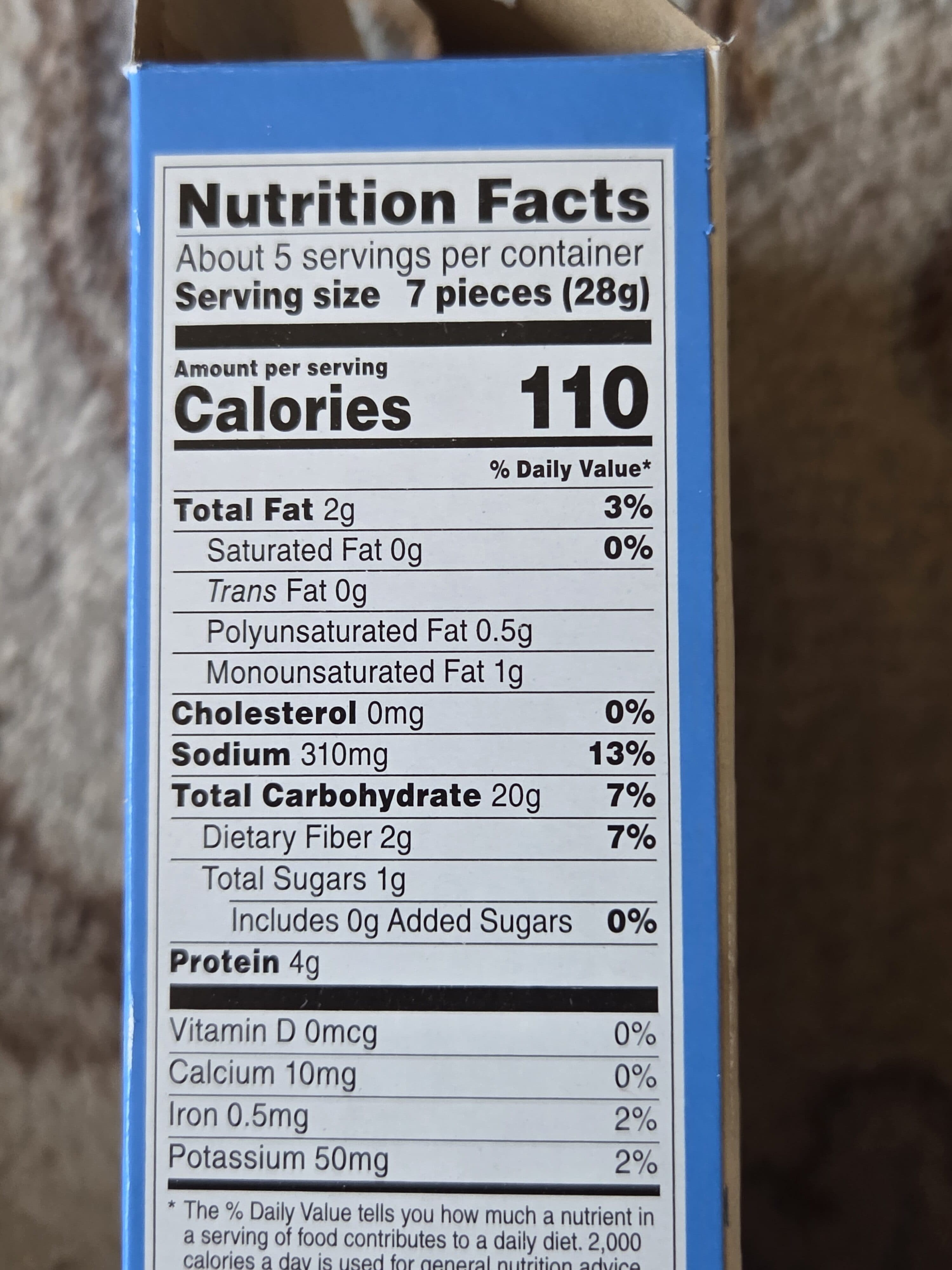 B&G Foods Snacks Inc. Old London, Sea Salt Melba Snacks, Sea Salt packshot