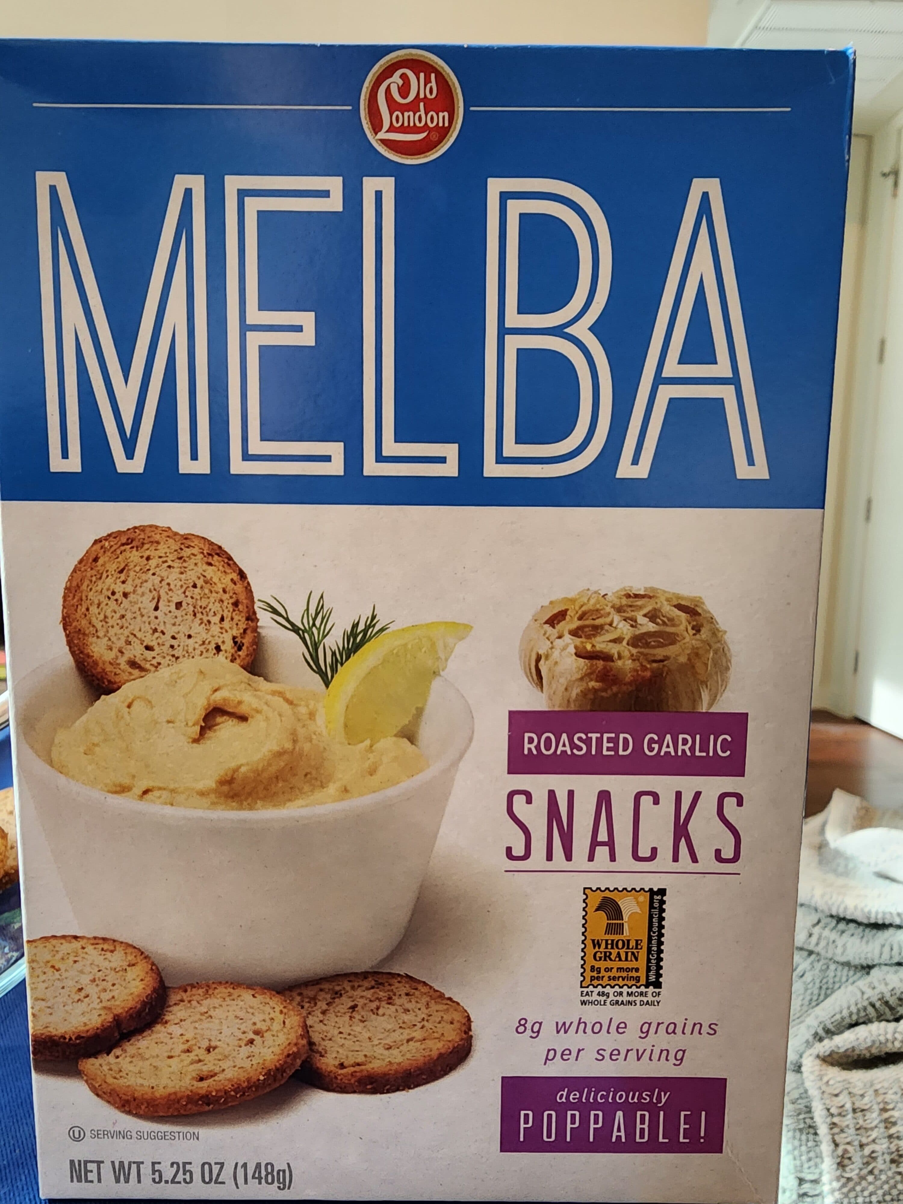 B&G Foods Inc. Melba snacks packshot