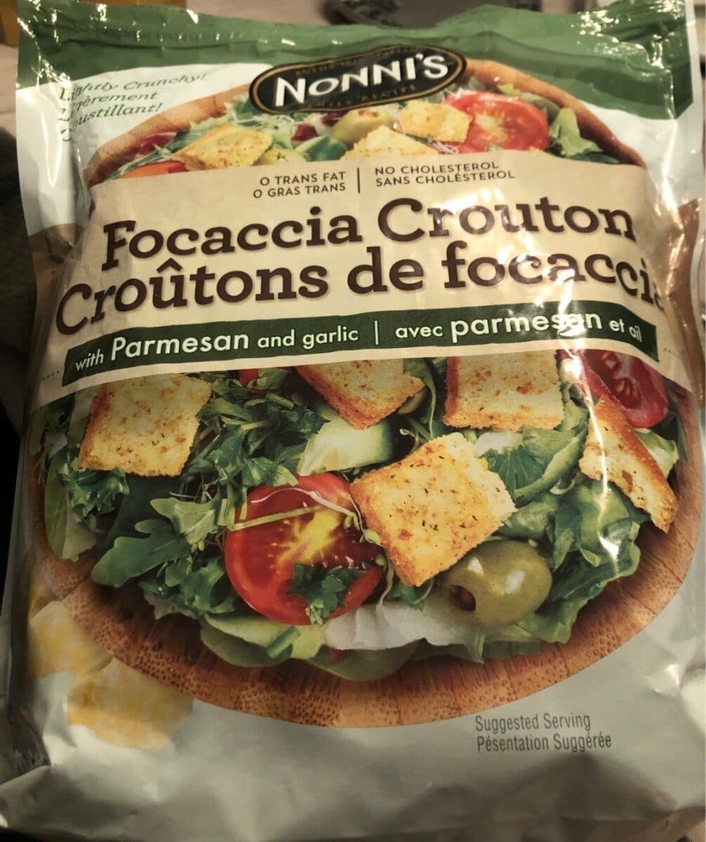 Nonni's Croûtons de focaccia packshot