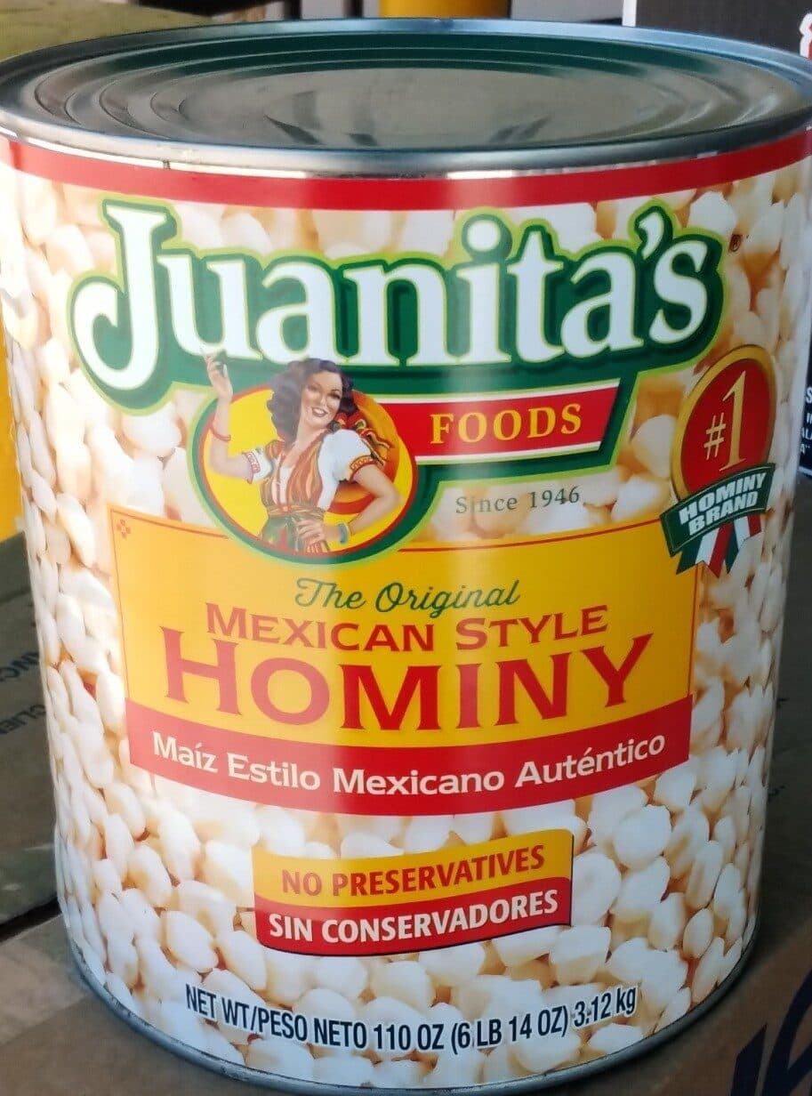 Juanita's Foods The Original Mexican Style Hominy packshot