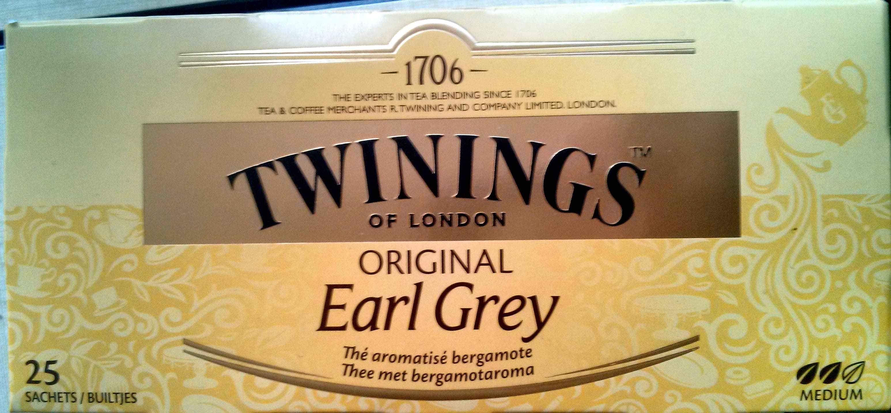 Twinings Original Earl Grey packshot