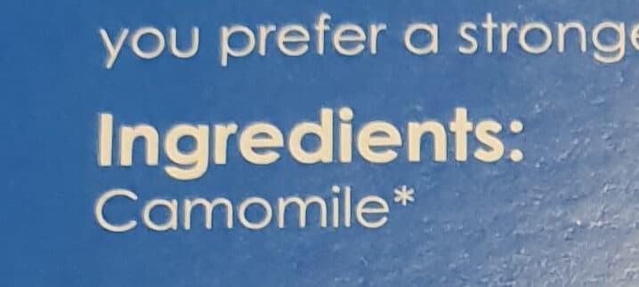 Twinings Pure Camomile packshot