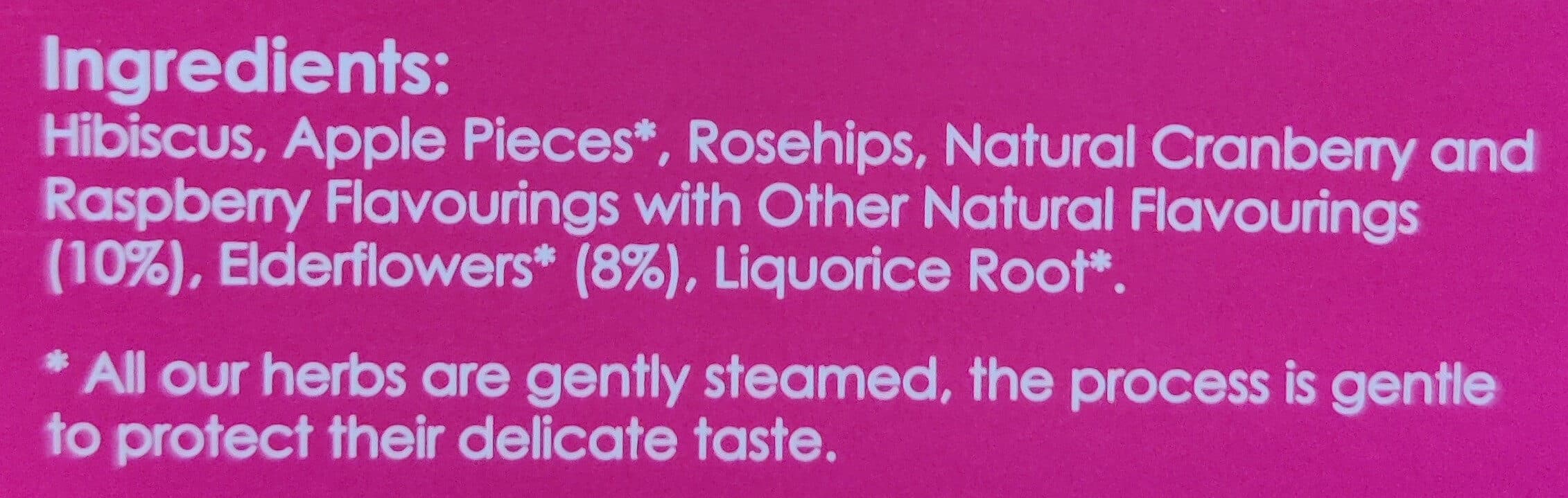 twinings Cranberry raspberry teabags packshot