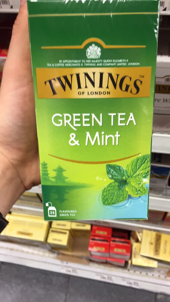 Twinings of London Green Tea & Mint packshot