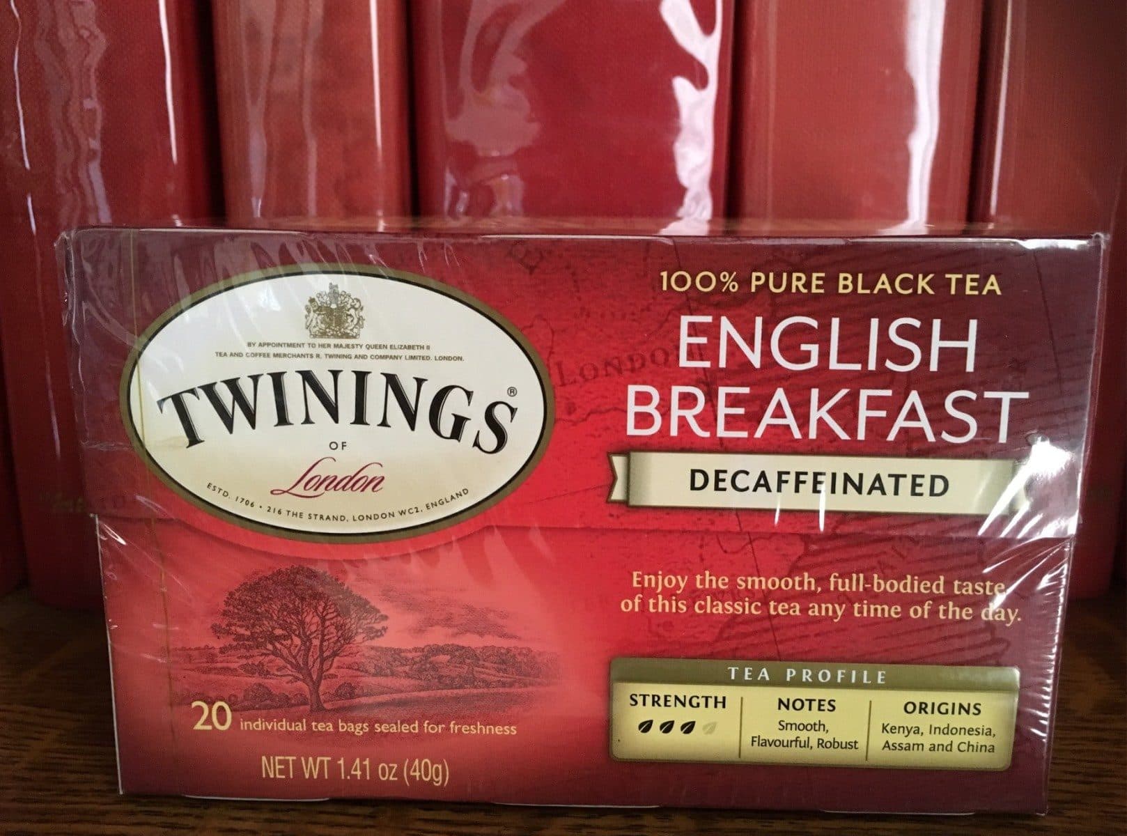 Twinings THÉ DÉCAFÉINÉ packshot