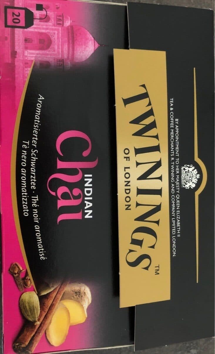 Twinings of London Indian Chai Aromatisierter Schwarzetee packshot