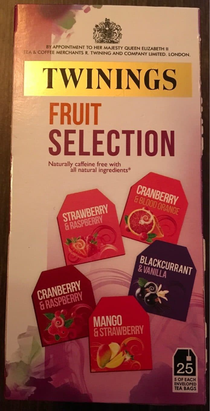 Twinings Fruit selection packshot