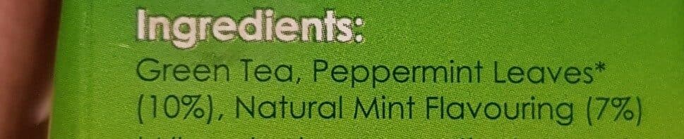 Twinings Mint Green Tea packshot