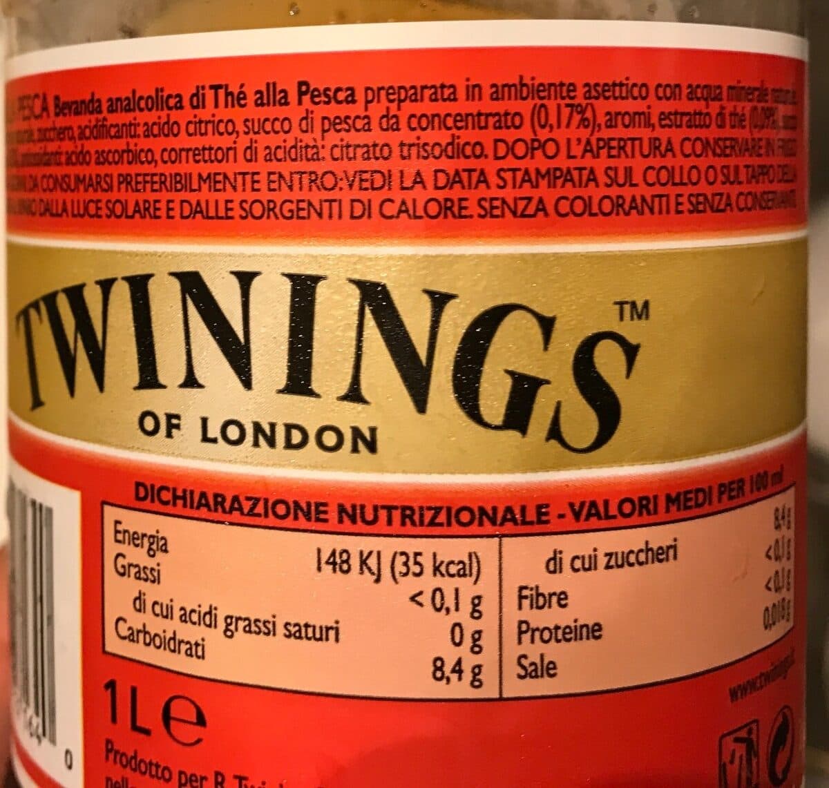 Twinings Iced tea packshot