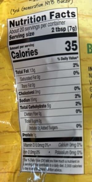 New York Bakery Garlic & Butter Flavored Croutons packshot