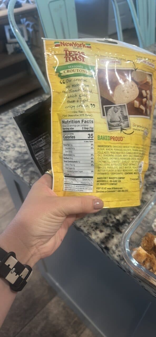 New York Bakery Seasoned Croutons packshot