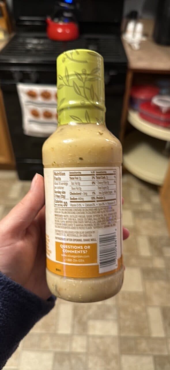 Olive Garden Light Italian Dressing packshot