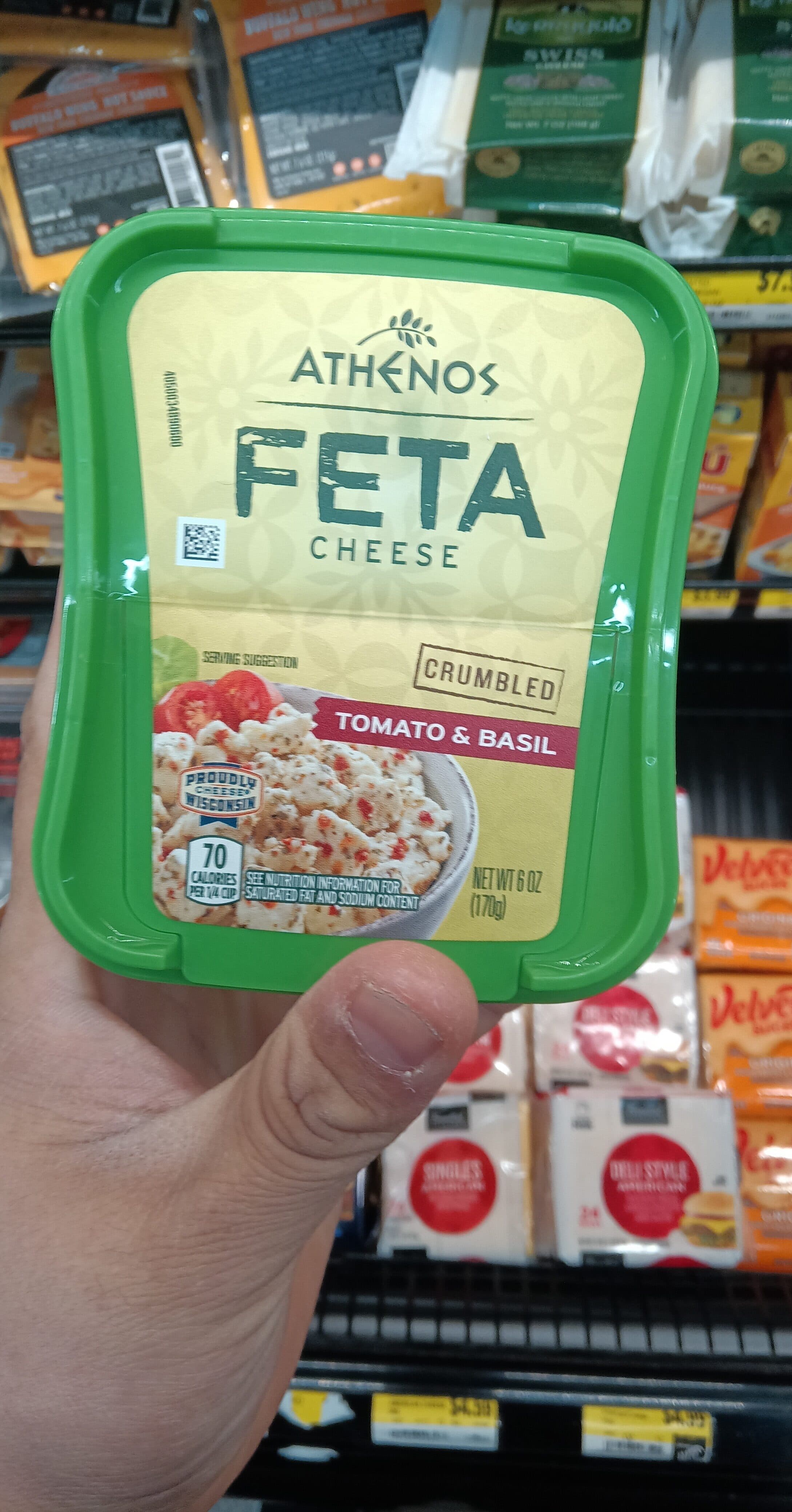 Athenos Feta Cheese packshot