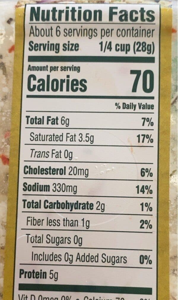 Athenos Feta Cheese packshot