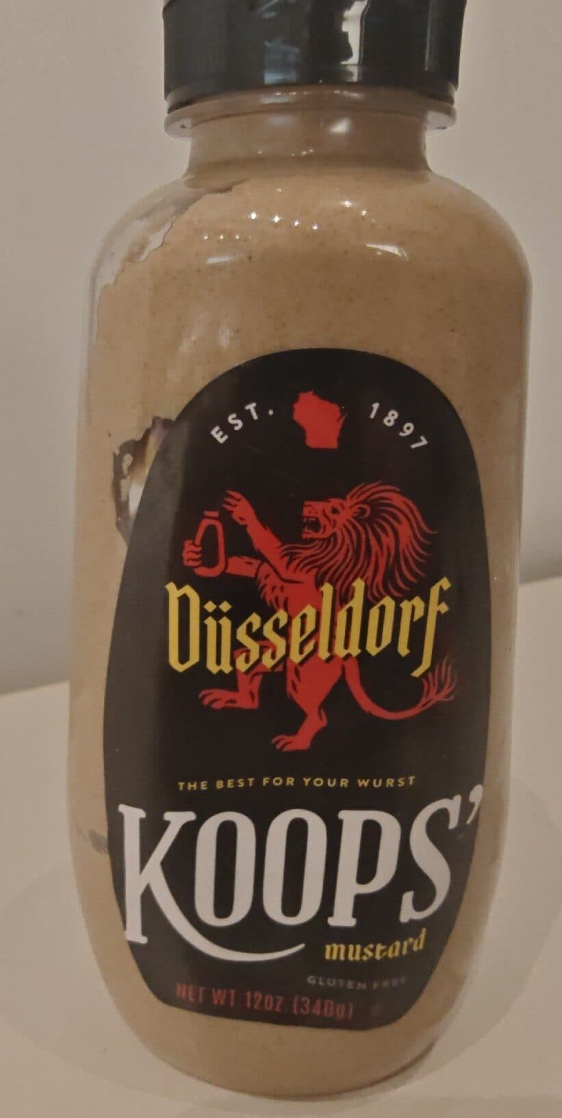 Koops' Mustard dusseldorf squeeze packshot