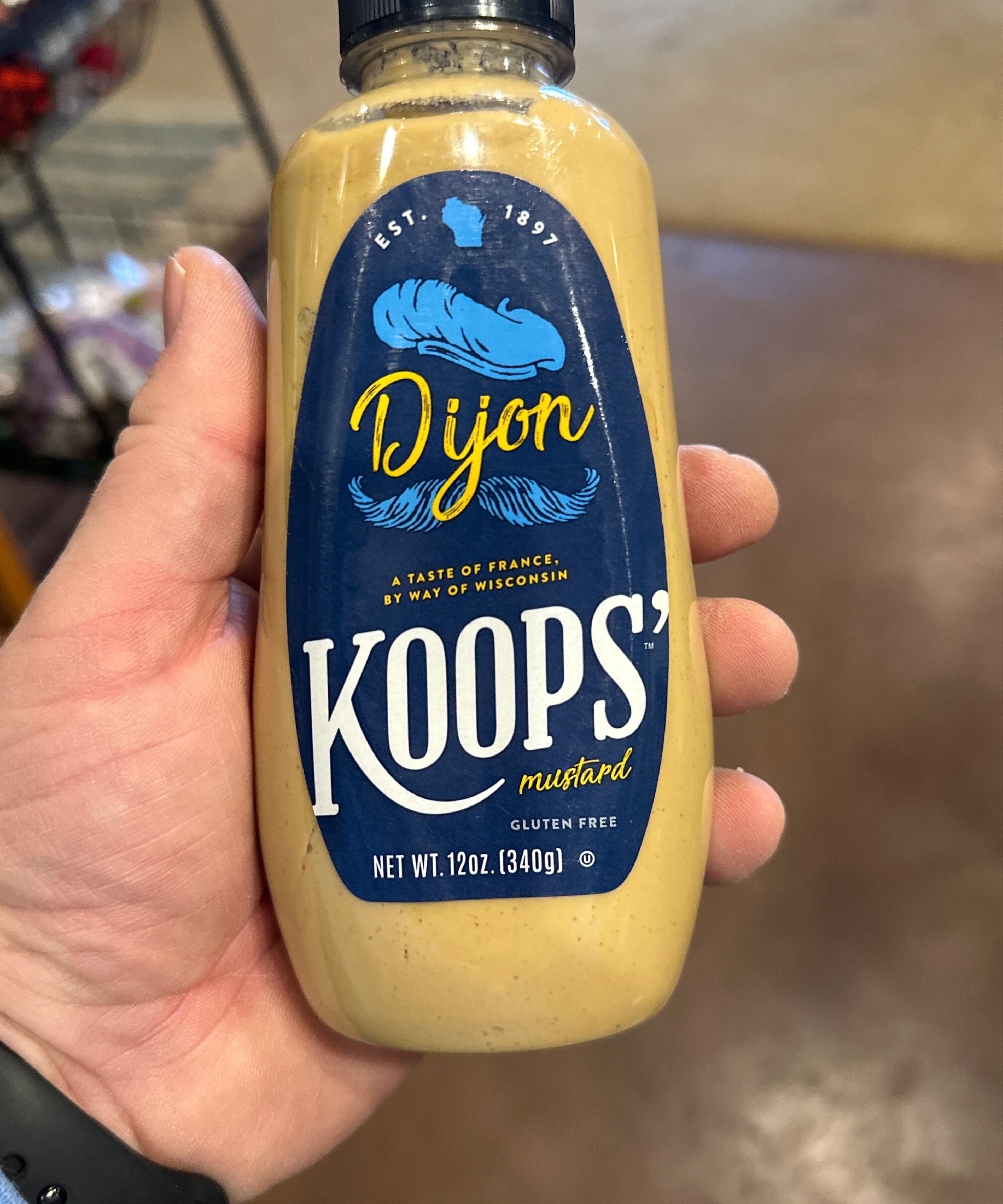 Olds Products Co. Mustard packshot