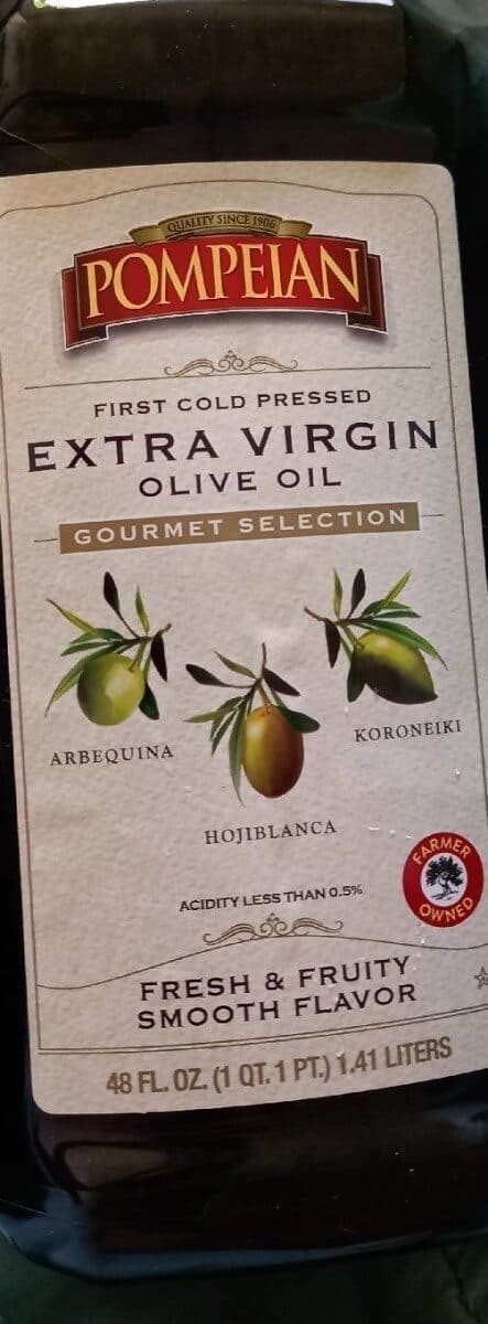 Pompeian Extra Virgin Olive Oil Gourmet Selection packshot