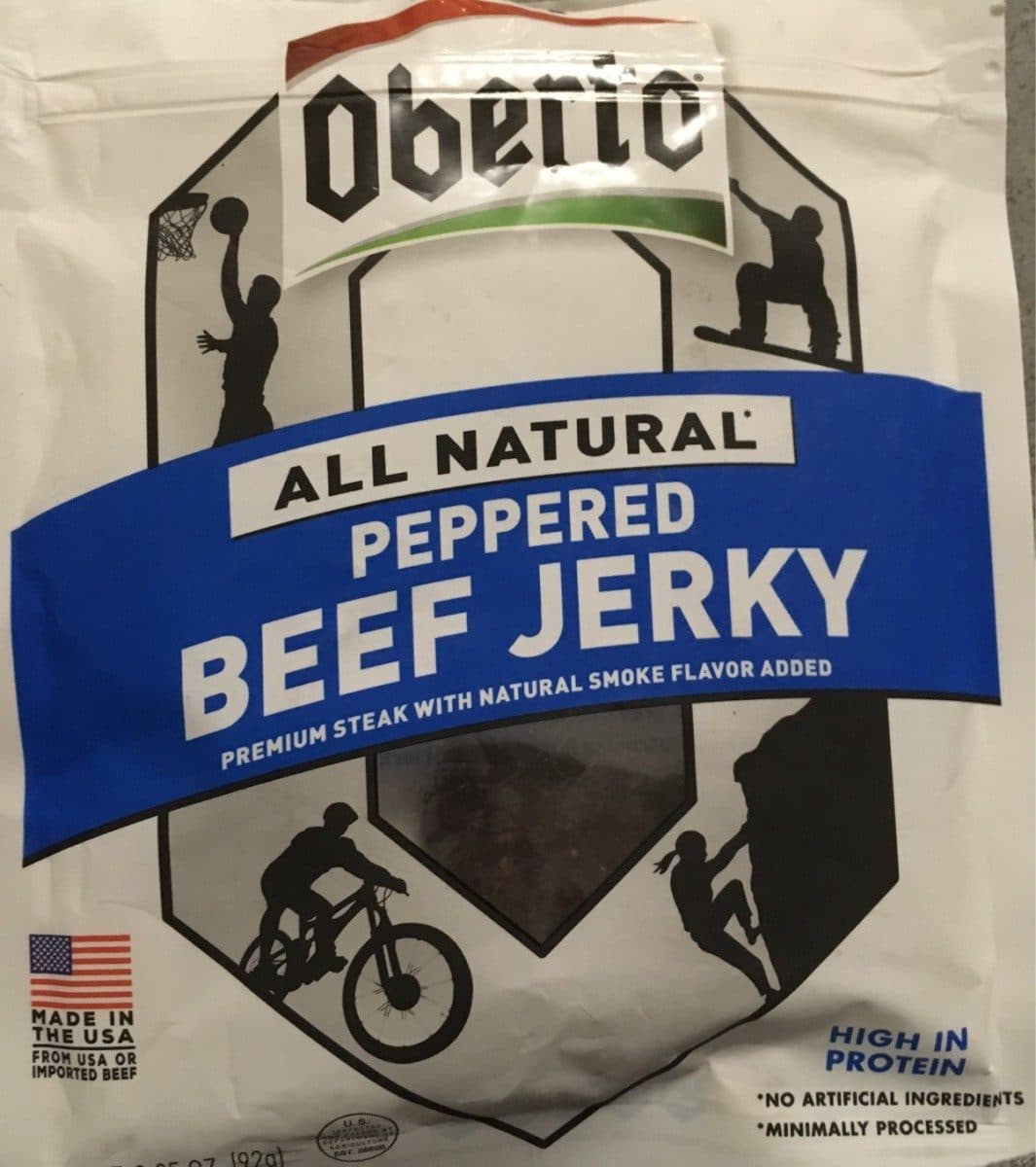 Open Food Facts Peppered beef jerky, peppered packshot