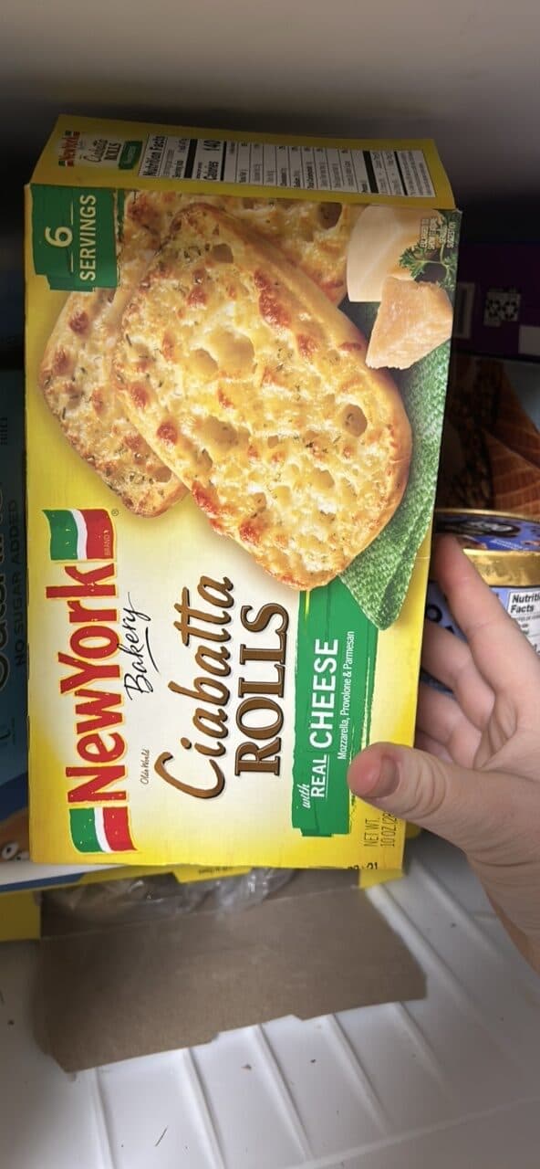 New York Bakery Ciabatta Rolls packshot