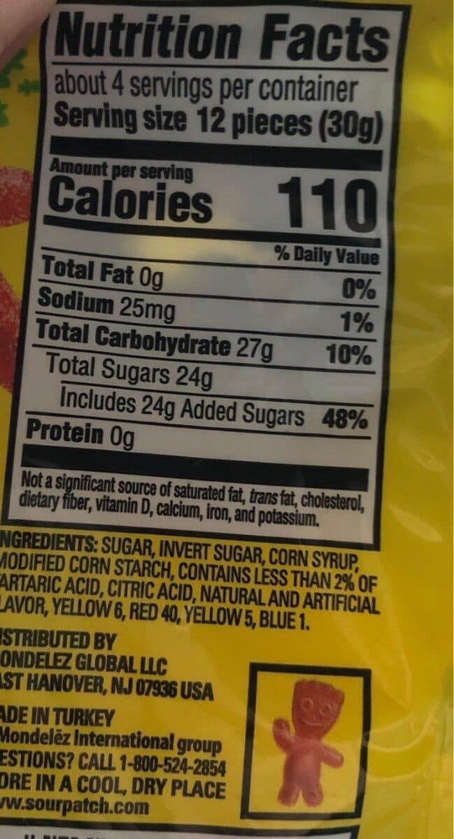 Open Food Facts Soft chewy candy packshot