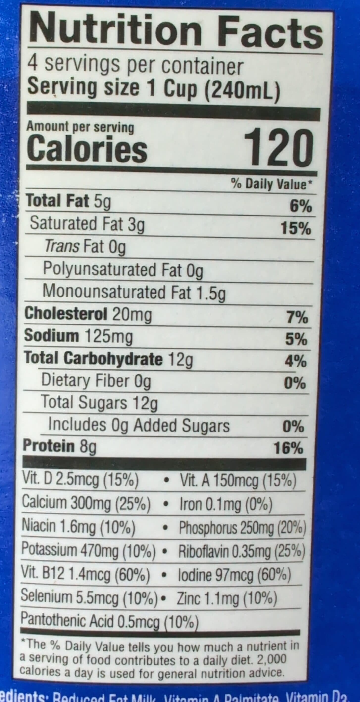 Marva Maid 2% Reduced Fat Milk packshot