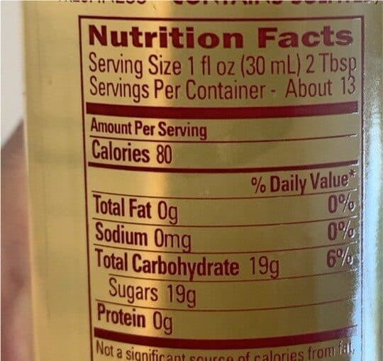 American Beverage Marketers Simple Syrup packshot