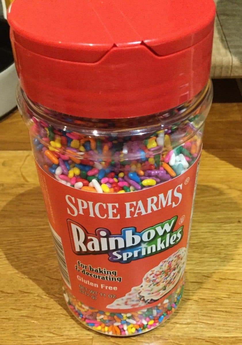 Spice Farms Spice farms, rainbow sprinkles packshot