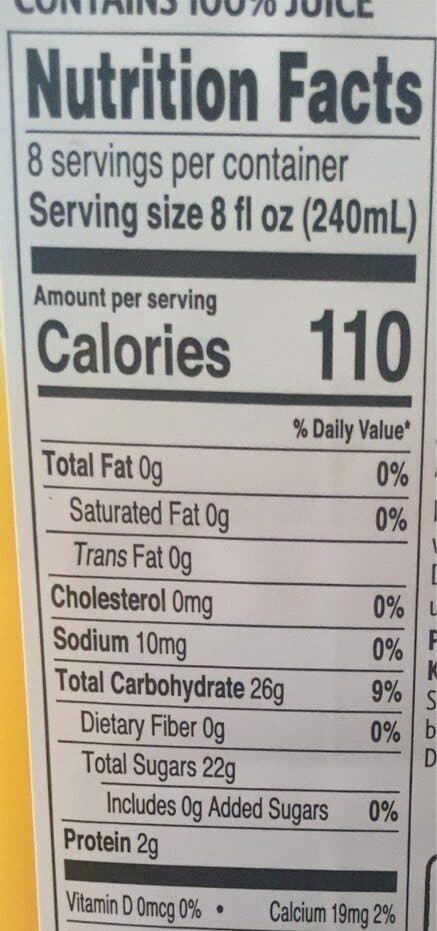 Winco Foods Orange juice packshot