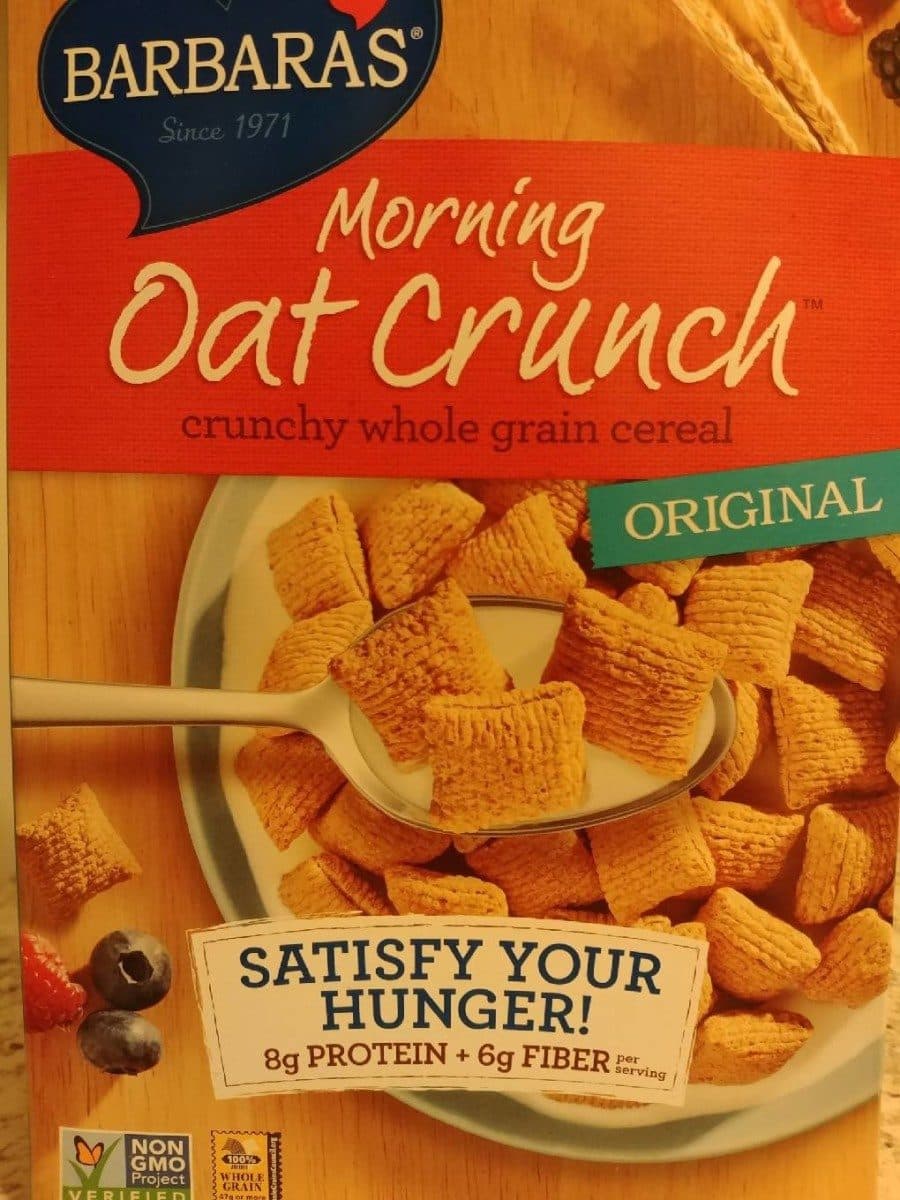 Barbara's Morning Oat Crunch Cereal Original packshot