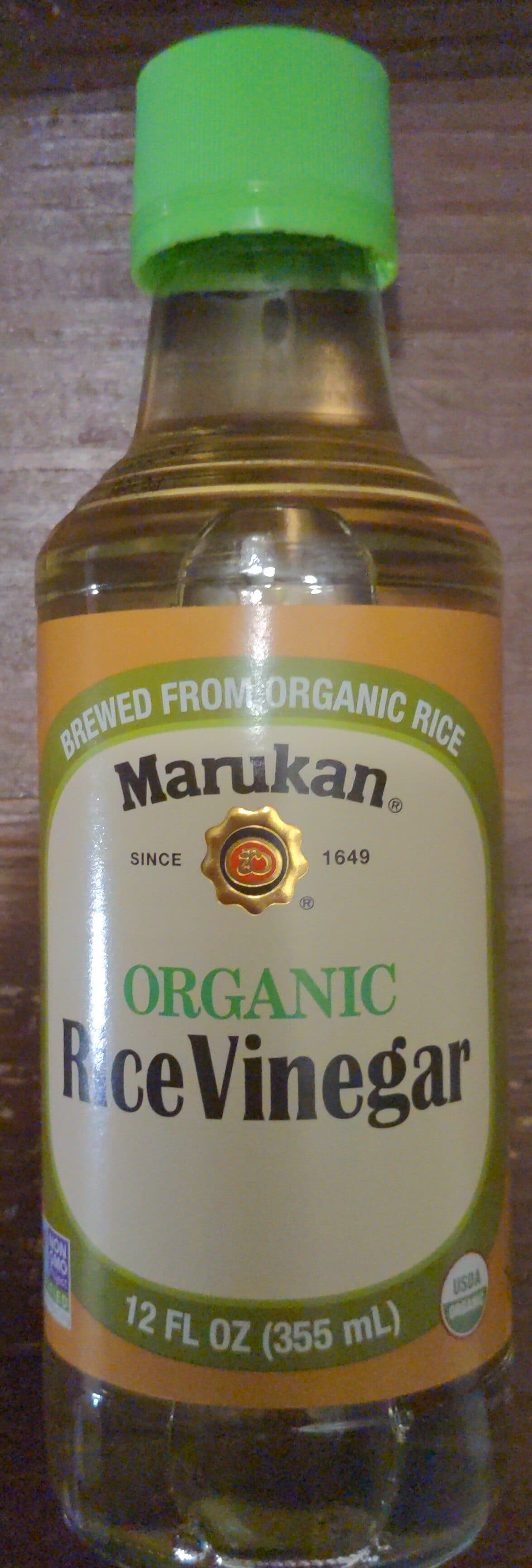 Marukan Vinegar (U.S.A.) Inc. Organic Rice Vinegar packshot