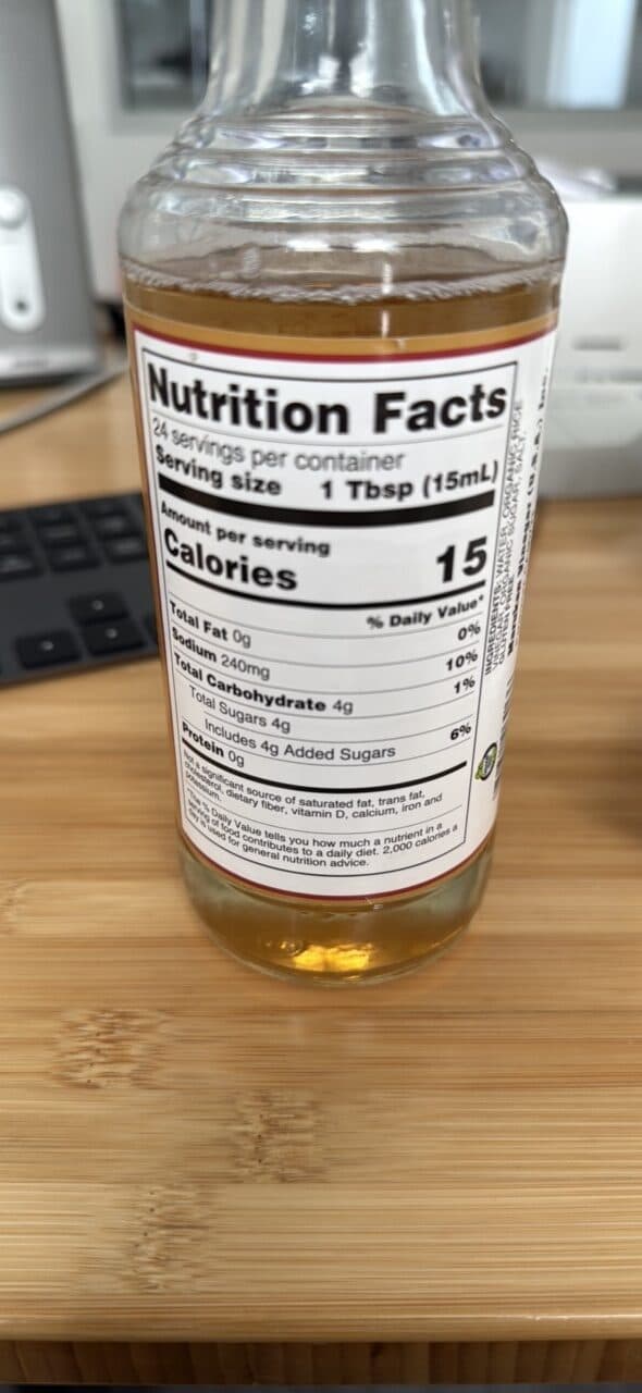 Manukan Organic Seasoned Rice Vinegar Dressing packshot